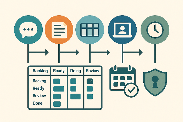 원격근무 필수 툴 5가지 사진