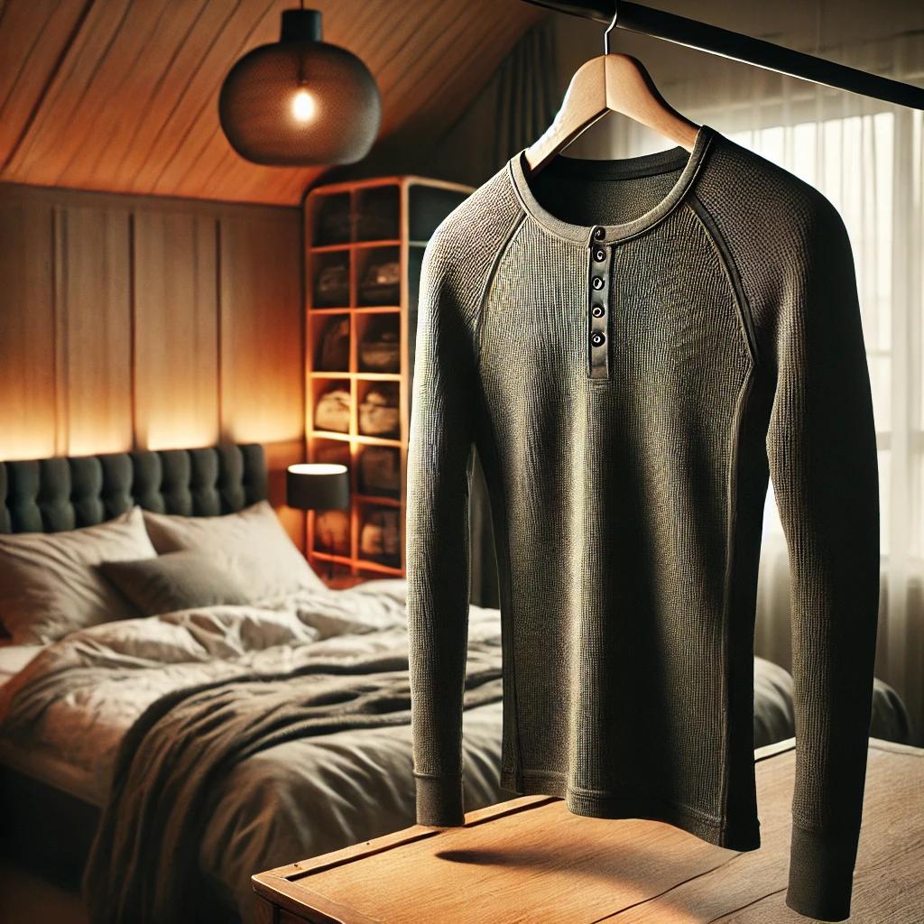 남자 내복 상의