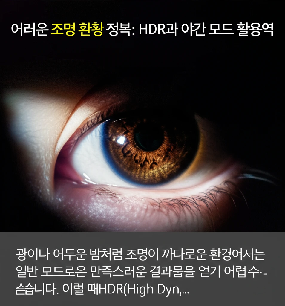 흔들림 없는 갤럭시 고품질 사진 프로..