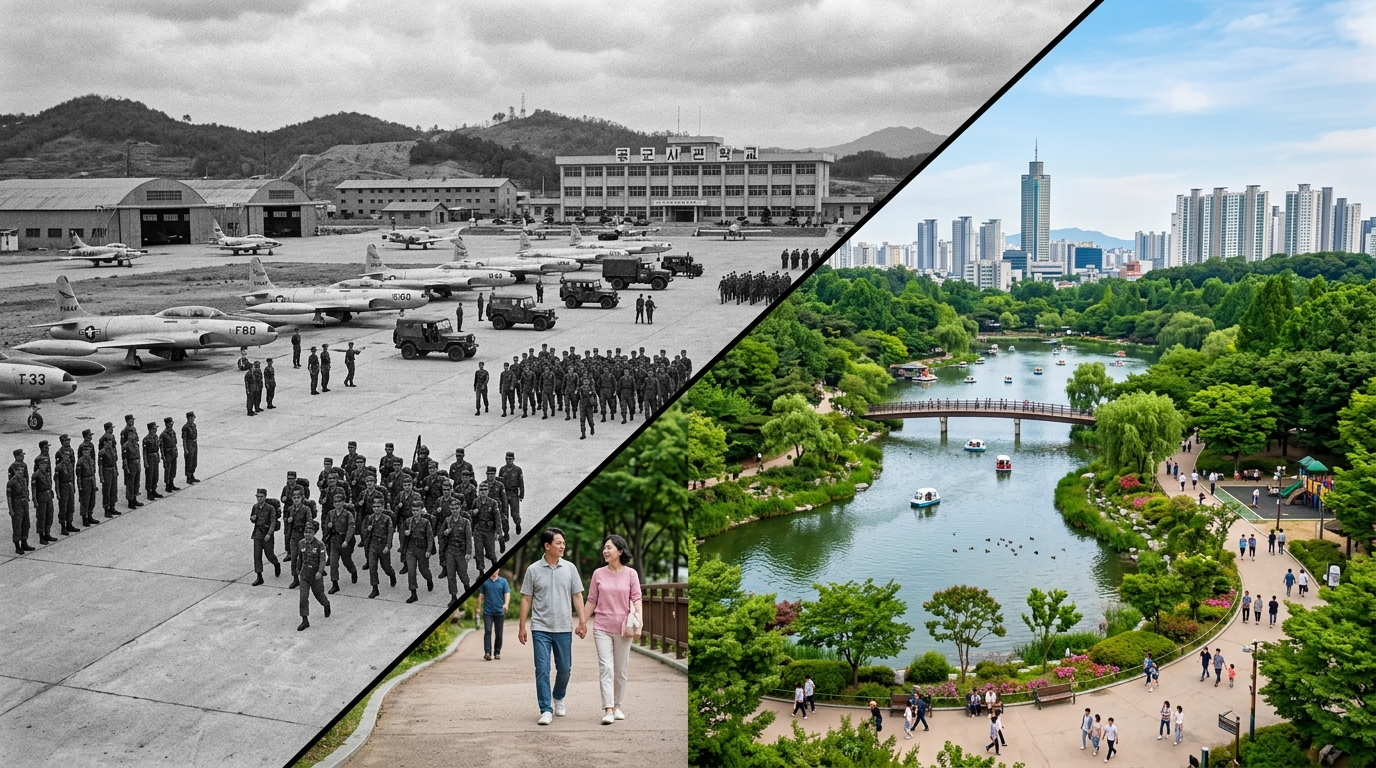 공군사관학교에서 보라매공원으로 (과거와 현재의 공존)