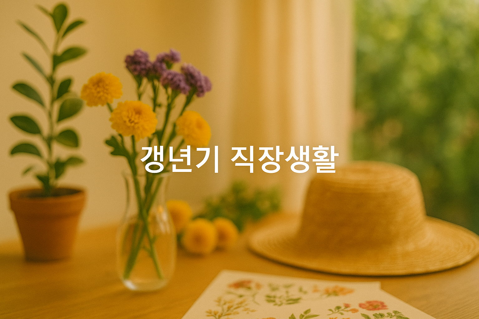 갱년기 직장생활 관련이미지