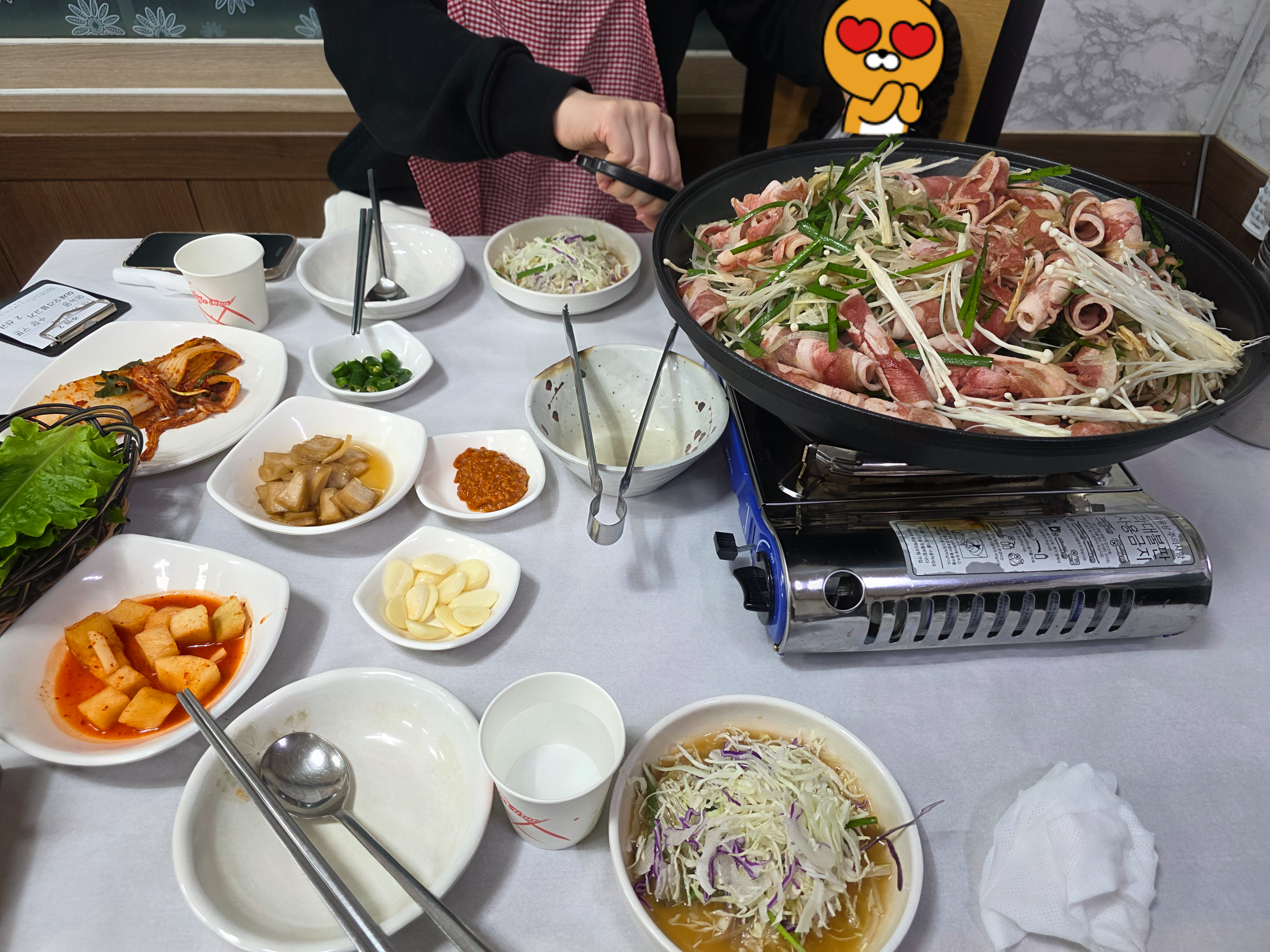 수통골 장수오리 야채오리불고기 오리백숙 예약 가격 주차 05