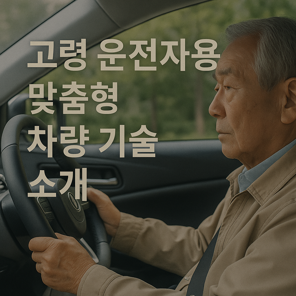 고령 운전자를 위한 맞춤 차량 기술, 어디까지 왔을까?
