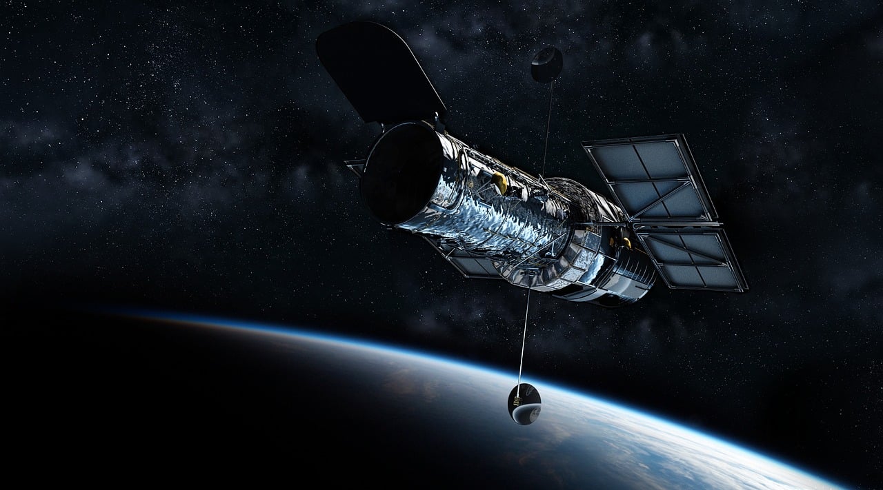 NASA의 허블 우주 망원경의 사진