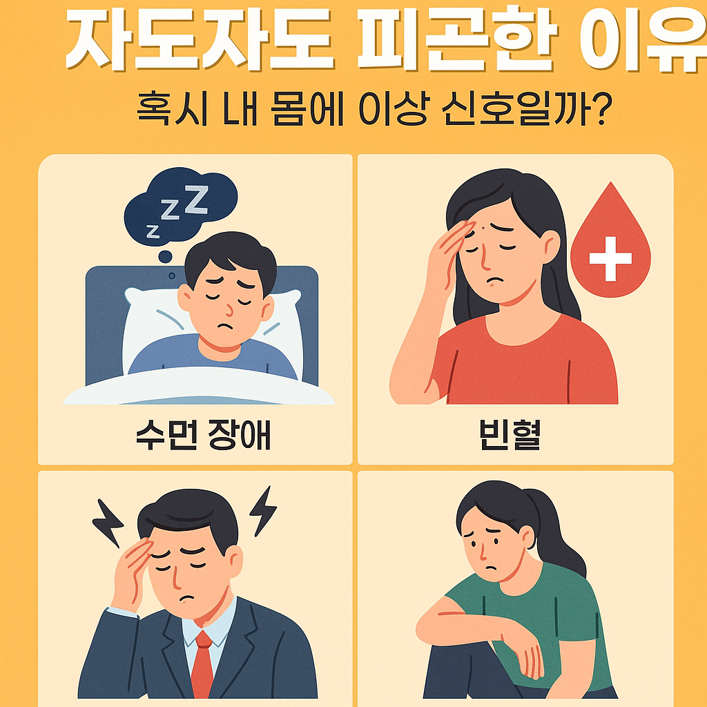 자도 피곤한 이유 이미지