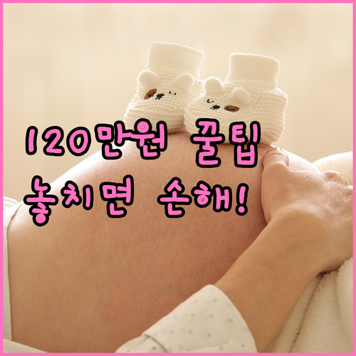 2025 여성장애인 출산지원금 120..