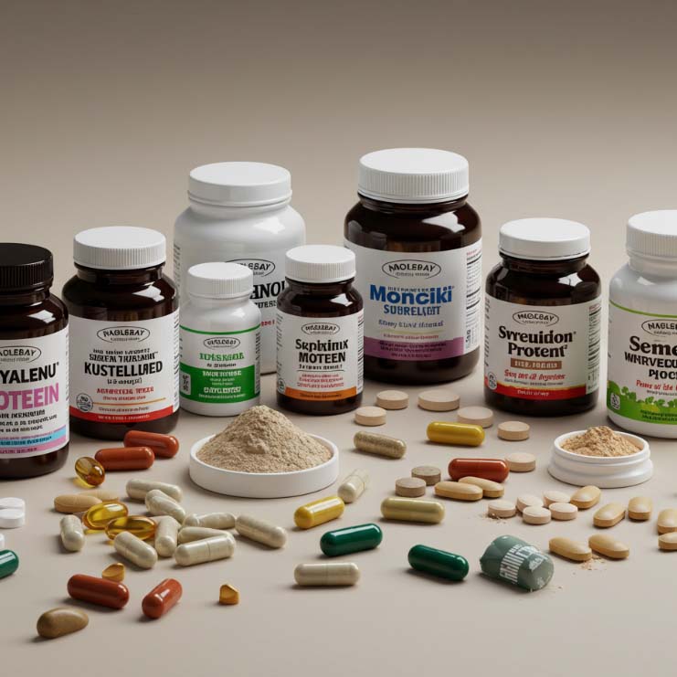 흰목이버섯 추출물로 만든 건강보조제