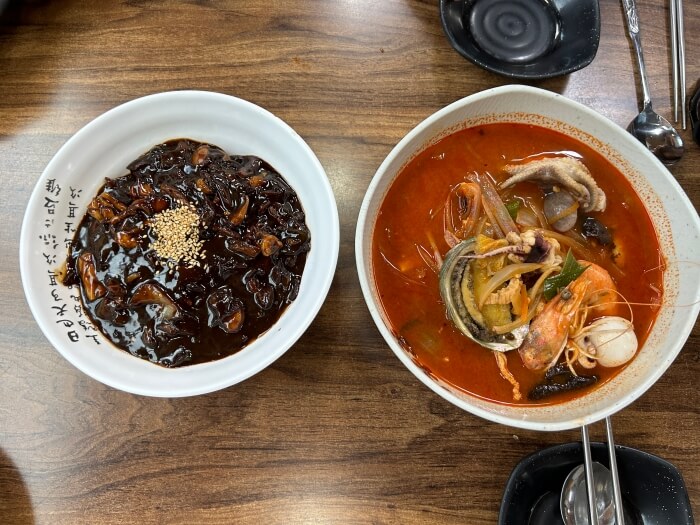 독도짬뽕-해물짜장-전복해물짬뽕