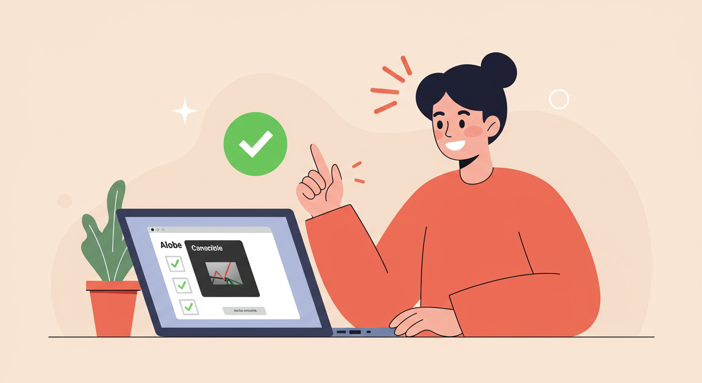 구독 해지 방법, 디지털 구독, 어도비 플랜