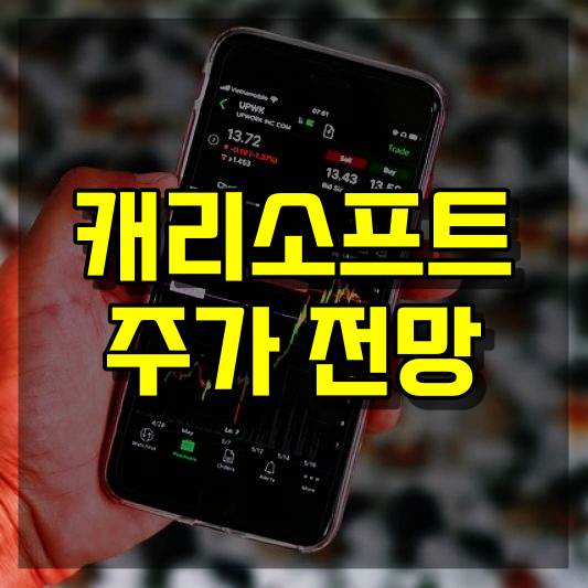 캐리소프트 주가 전망