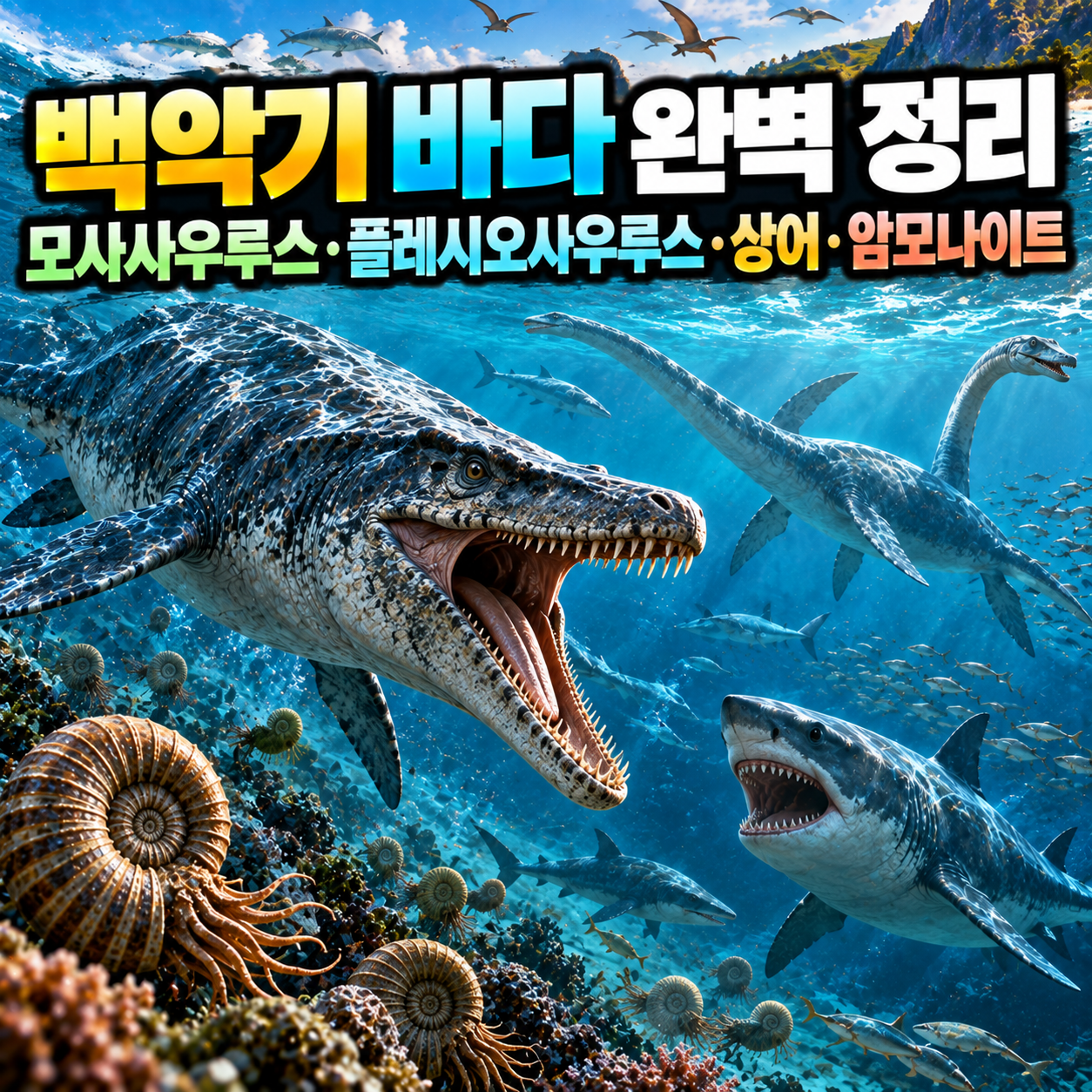 백악기 바다