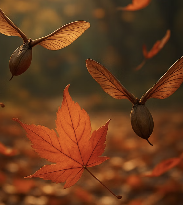 헬리콥터 날개를 단 씨앗&amp;#44; 열매