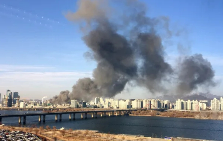합정역 화재