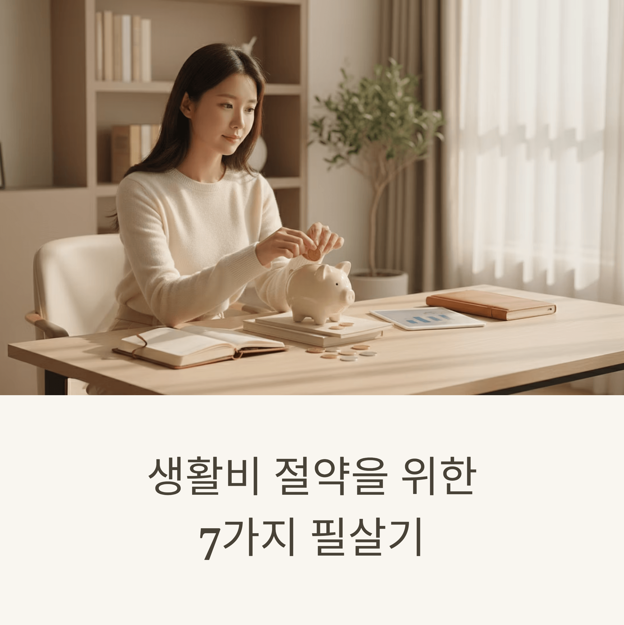 생활비 절약을 위한 7가지 필살기 – 이것 하나만 따라 해보세요