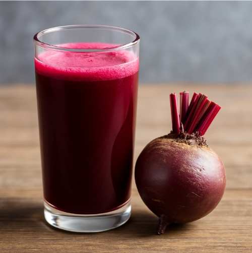 운동 전 비트주스 한 잔