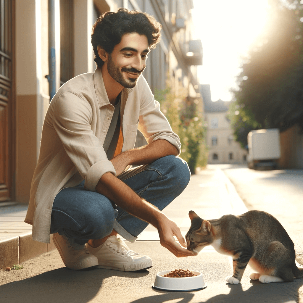 고양이 밥주는 꿈 해몽 해석