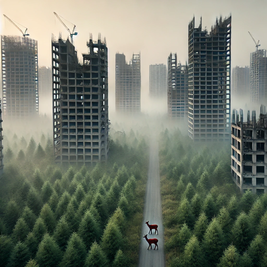 도시에서 쫓겨난 동물들이 인간의 도시에 터를 잡는다.