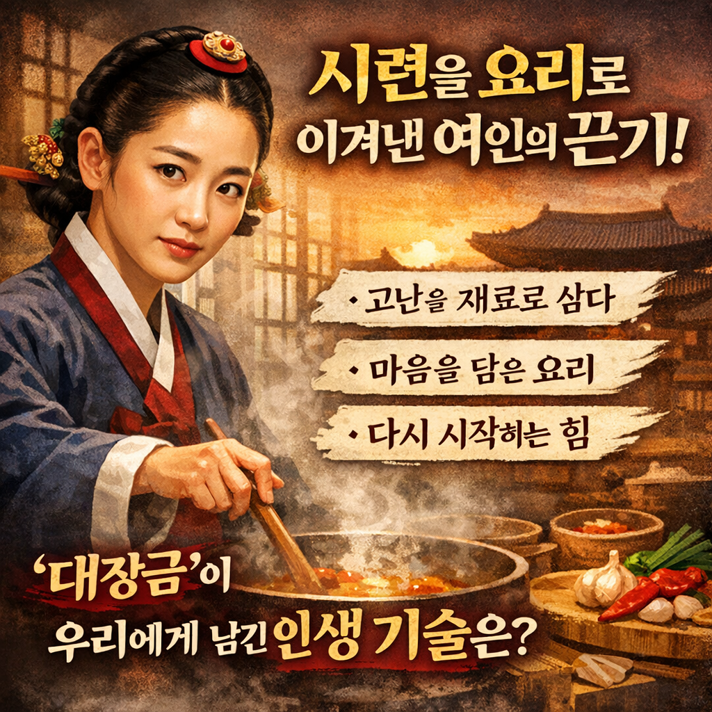 넘어져도 다시 밥을 지은 여자&mdash; 드라마 〈대장금〉이 20년째 전 세계를 울리는 진짜 이유