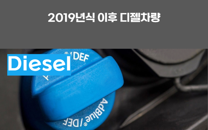 디젤차량 요소수 주입구
