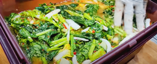 얼갈이 열무물김치