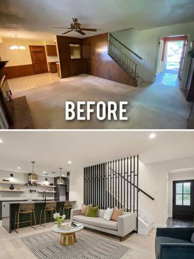 단독주택리모델링 (사진 : Pinterest)