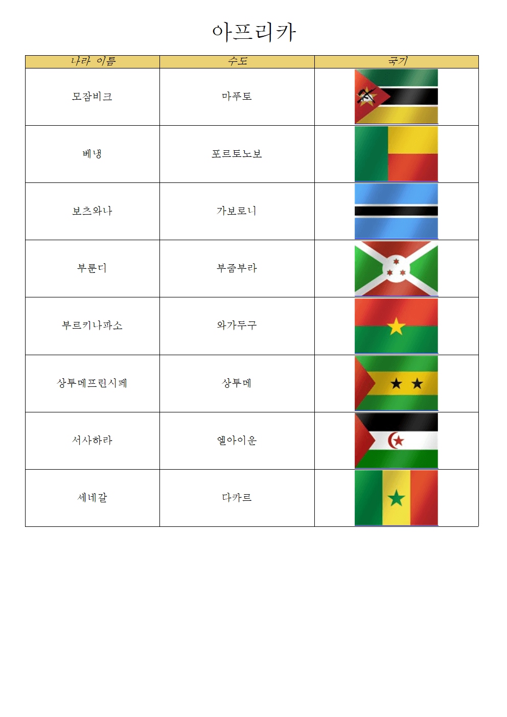 아프리카