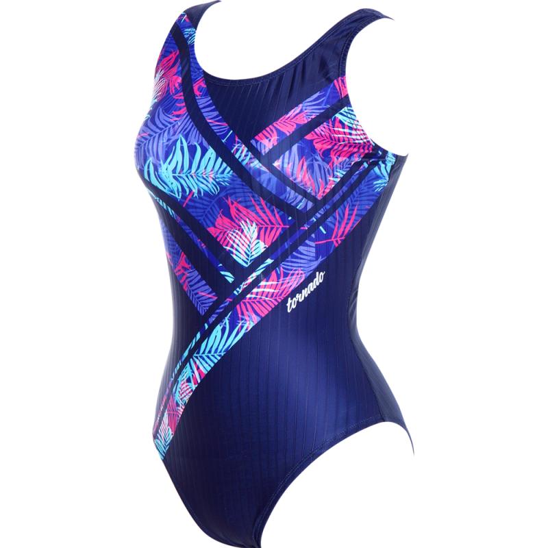 토네이도 여자 원피스 실내 수영장 수영복 PLM3237U