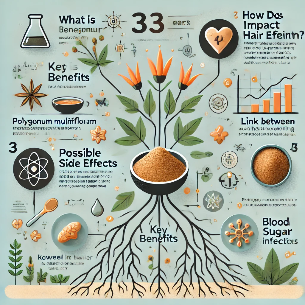 적하수오의 약학적 효능과 부작용 - 모발 건강 개선부터 간독성 위험까지 알아보기