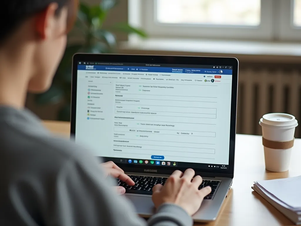 가족관계 증명서를 발급하는 모습