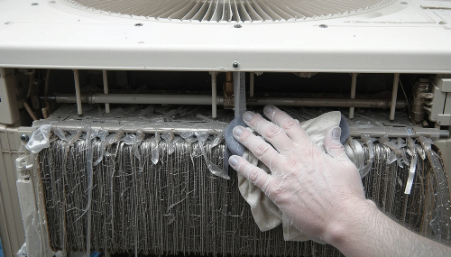 에어컨 실외기 청소