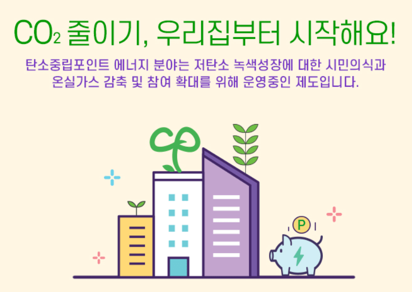 2025 탄소중립포인트제 혜택 및 신청 방법 총정리