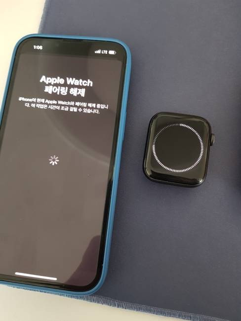 애플워치 공장초기화 방법5