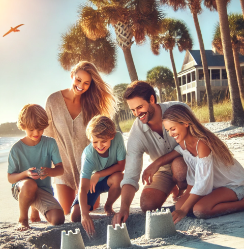 힐튼 헤드 아일랜드 가족여행 사진