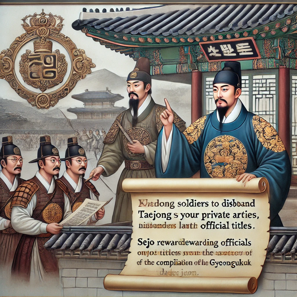 조선의 왕권강화, 태종과 세조
