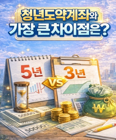 청년미래적금 가입조건 신청 자격 청년도약계좌와 차이점