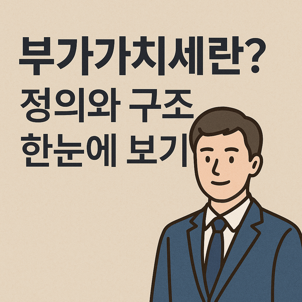 부가가치세란? 정의와 구조 한눈에 보기