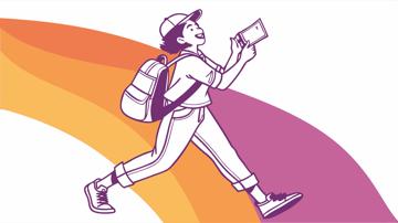 청년도약계좌 통장 만든 후 웃음이 피어나는 청년