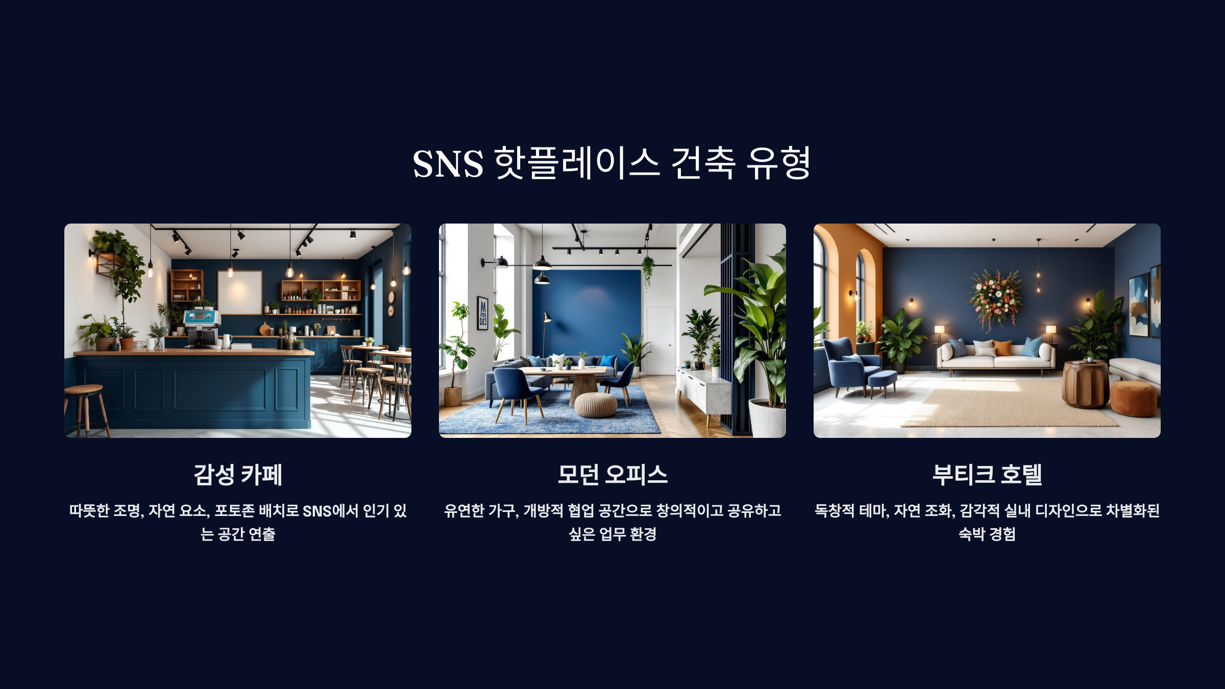 SNS에서 핫플레이스가 되는 건축 유형_사진