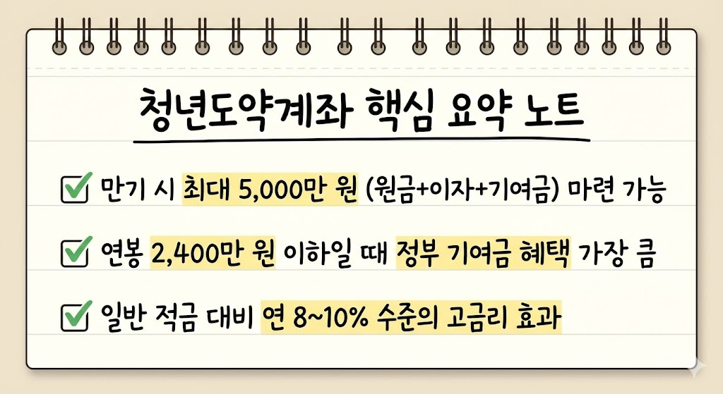 청년도약계좌 핵심 요약