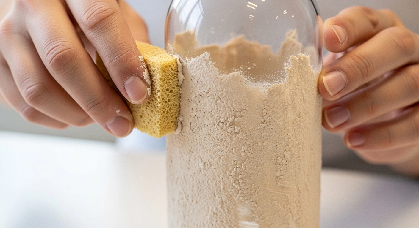 다 먹은 와인병 버리지 마세요! 페인트 하나로 북유럽 감성 꽃병 만드는 법 (feat. 베이킹소다)