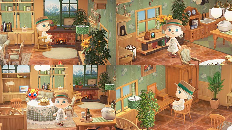 동물의숲 해피홈 컨트리 하우스 별장 만들기