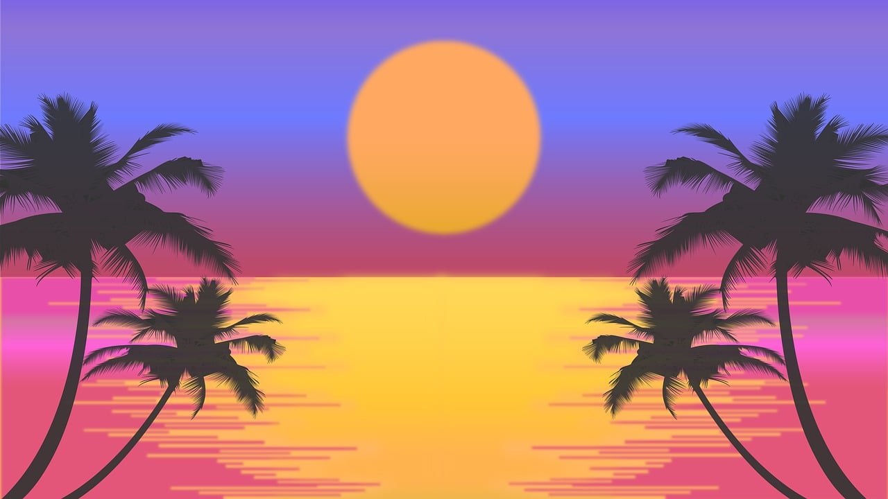 해 지는 일몰