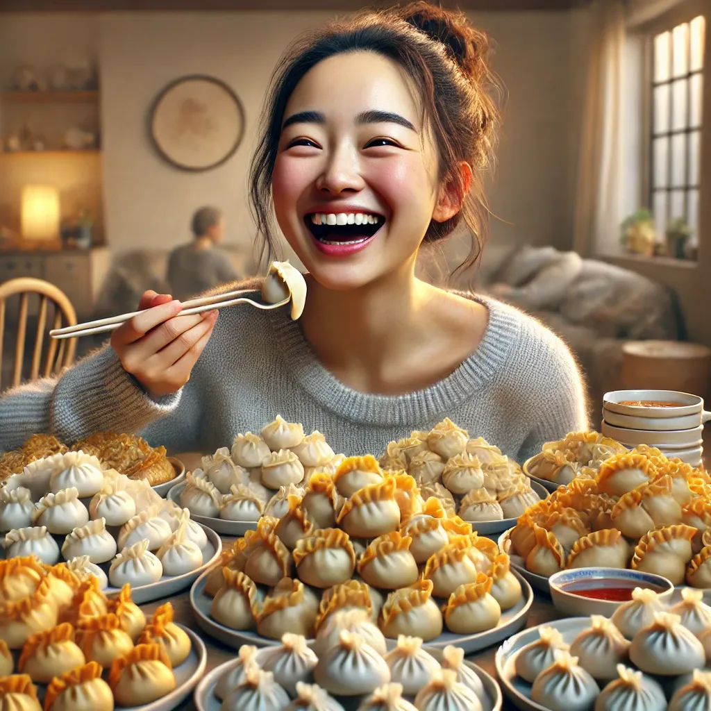 만두를 많이 먹는 꿈