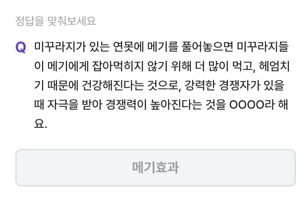 비트버니 퀴즈 9월 6일 정답 ㅁㄱㅎㄱ