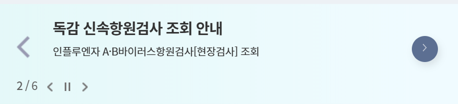 심평원 독감 검사비 조회