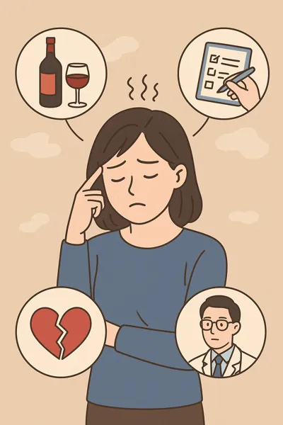 간단한 자가검사로 확인하는 우울증 가능성