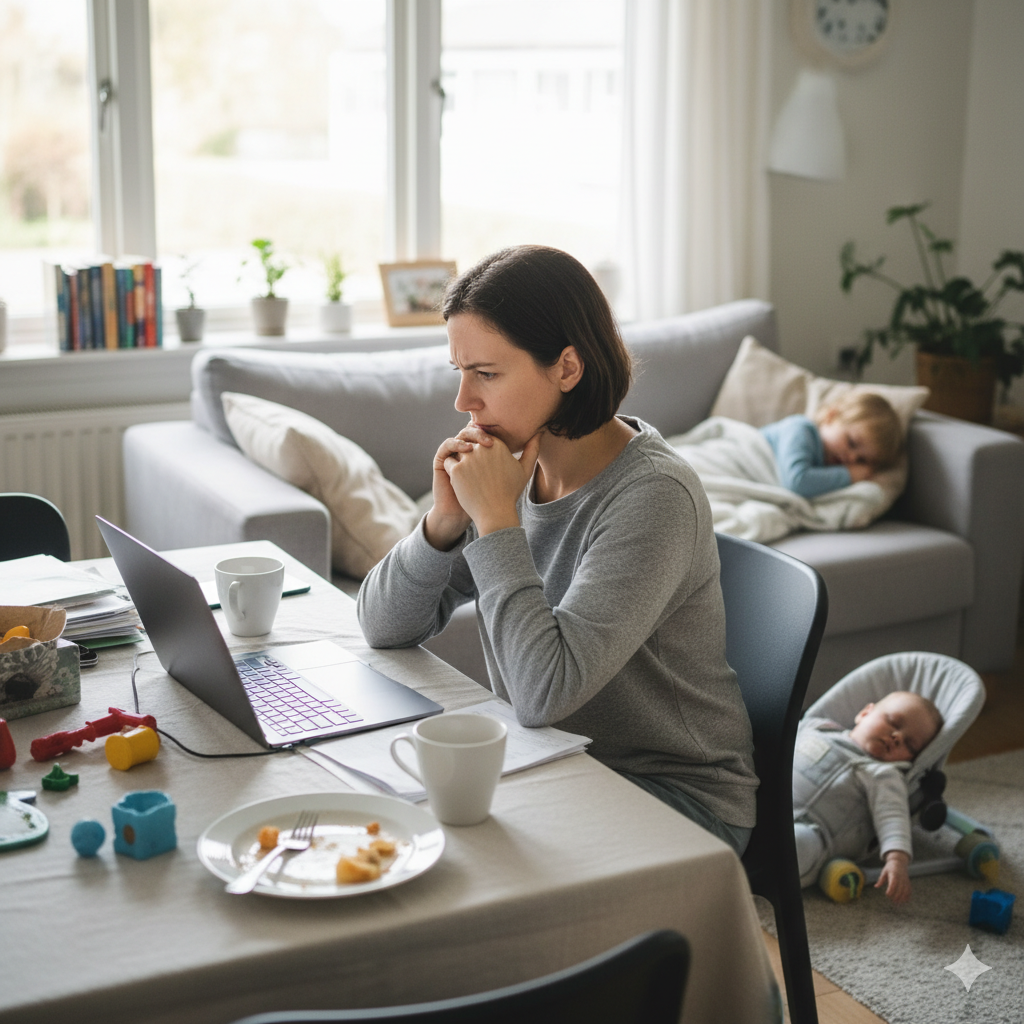 육아휴직중 부수입 걱정..