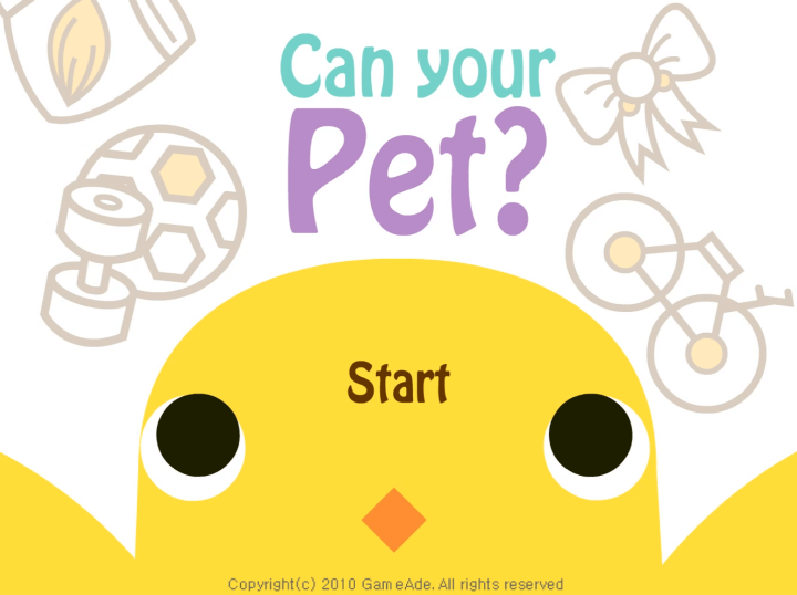 캔유어펫-플래시게임-메인-화면