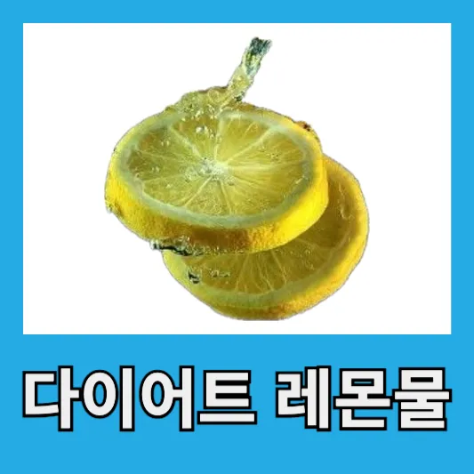 다이어트 레몬물 레몬수 레몬물 비율 레몬물 만드는법