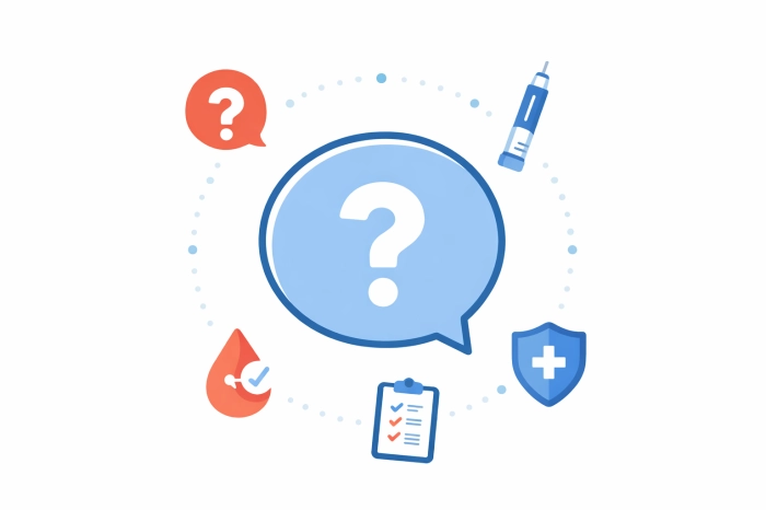 인슐린 주사 놓는 법